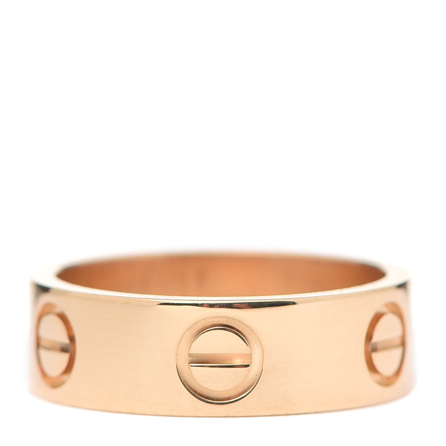 18K Yellow Gold 5.5mm LOVE Ring 49 4.75