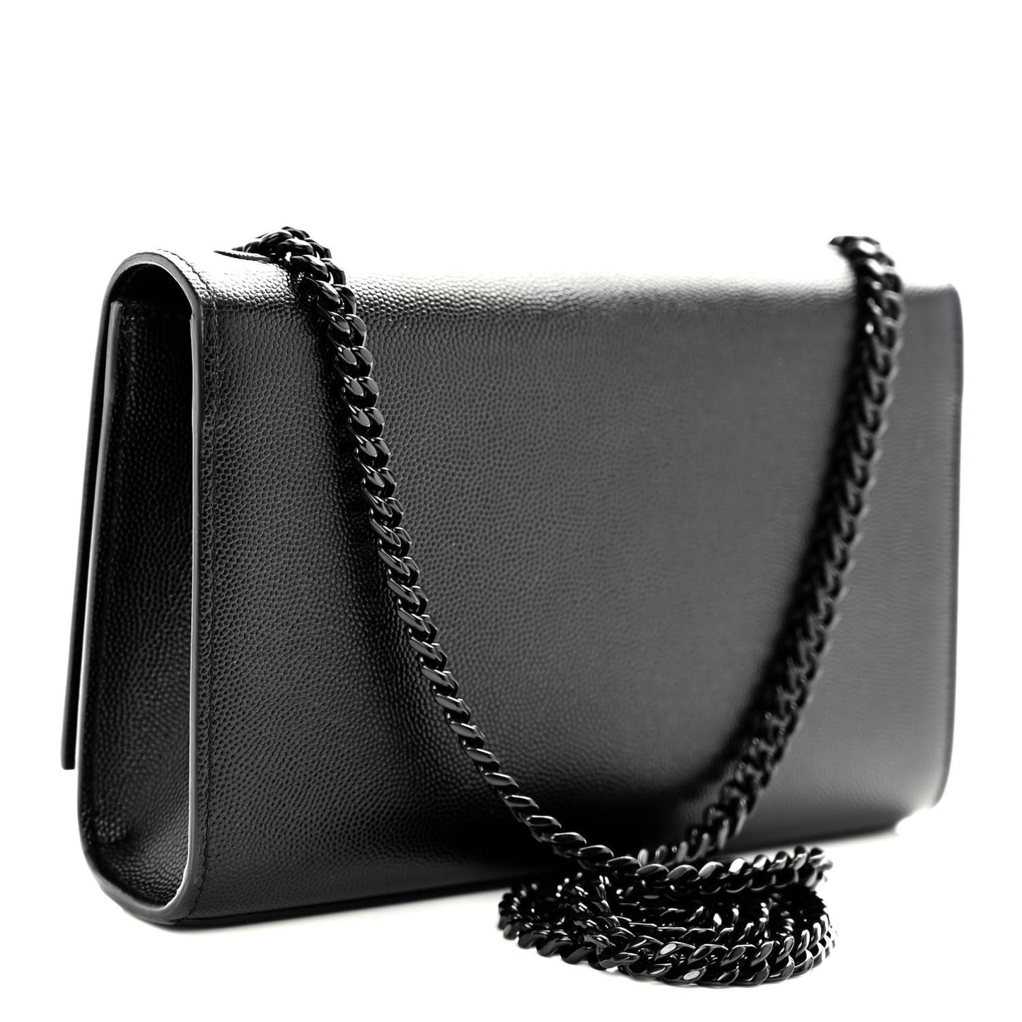 Grain De Poudre Small Monogram Monochrome Kate Satchel Black
