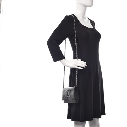Chanel Caviar Timeless CC Wallet On Chain WOC Black 2 of 13