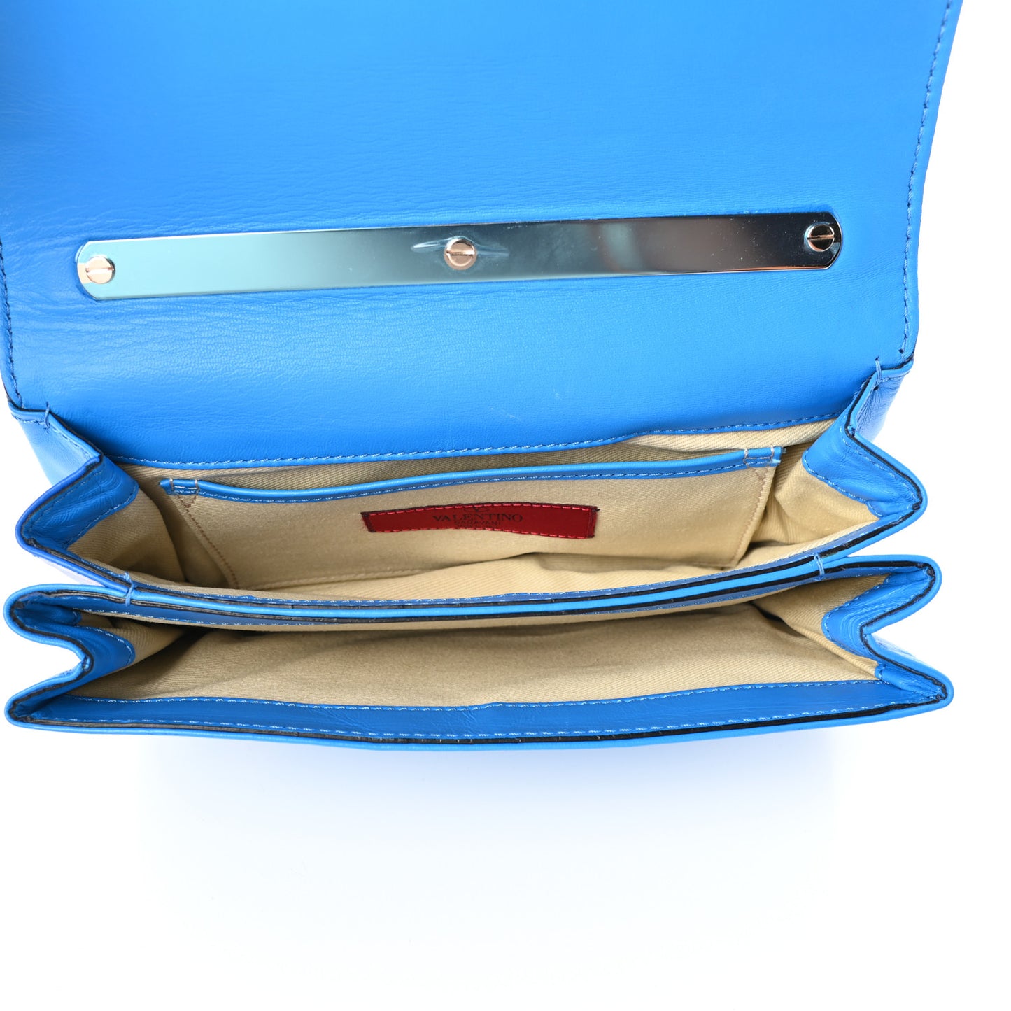 Nappa Va Va Voom Shoulder Bag Blue Fluo