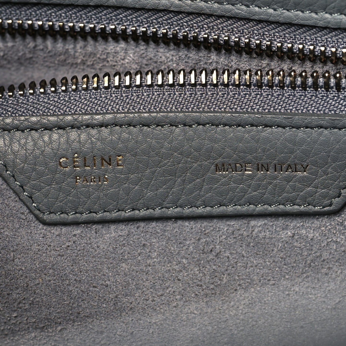 Drummed Calfskin Mini Luggage Kohl