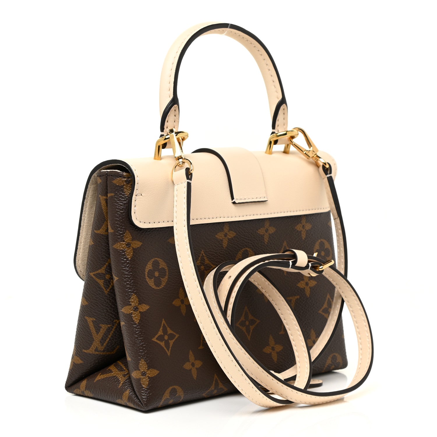 Louis Vuitton Monogram Locky BB Creme 2 of 12