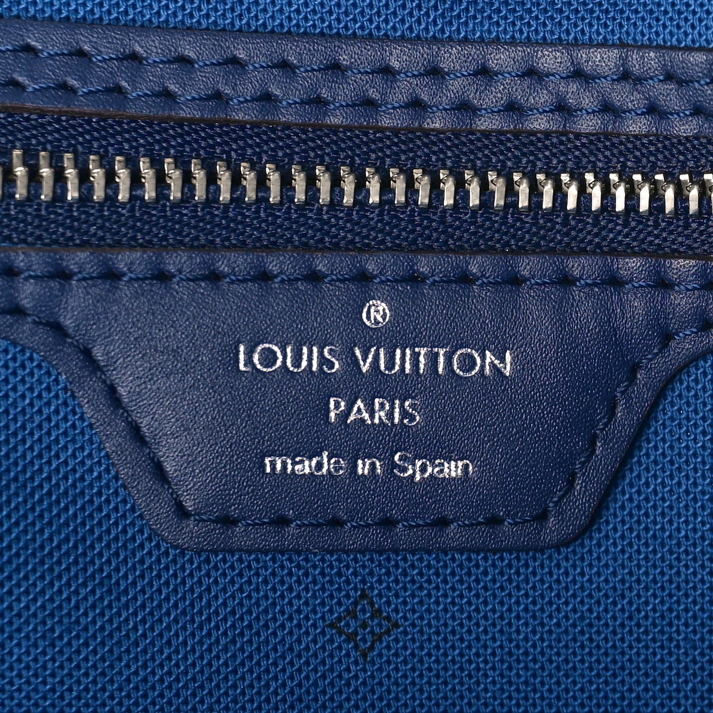 Monogram Escale Neverfull MM Blue