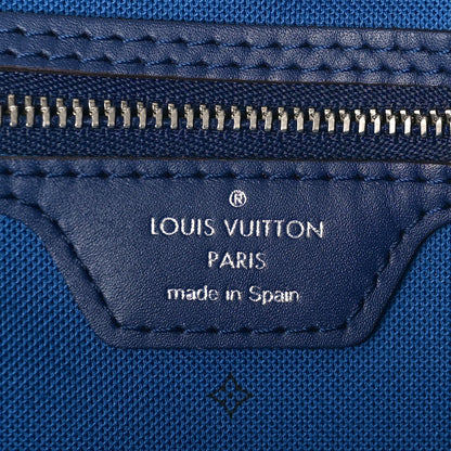 Louis Vuitton Monogram Escale Neverfull MM Blue 7 of 9