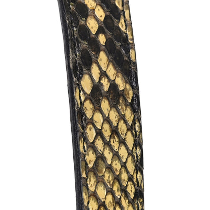 Fendi Satin Snakeskin Beaded Baguette Multicolor 9 of 10