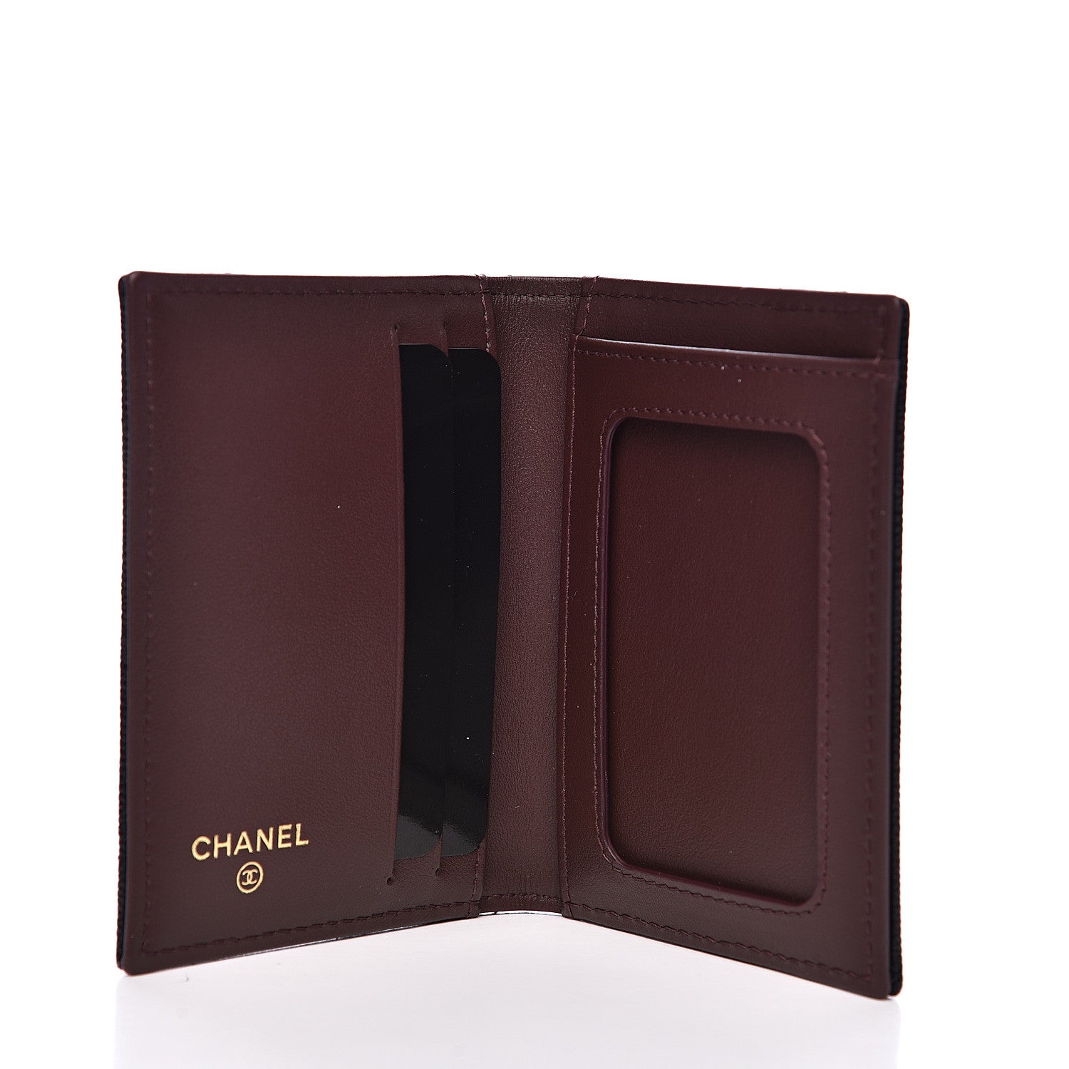 Chanel Caviar Quilted Card Holder Wallet Black 5 of 9