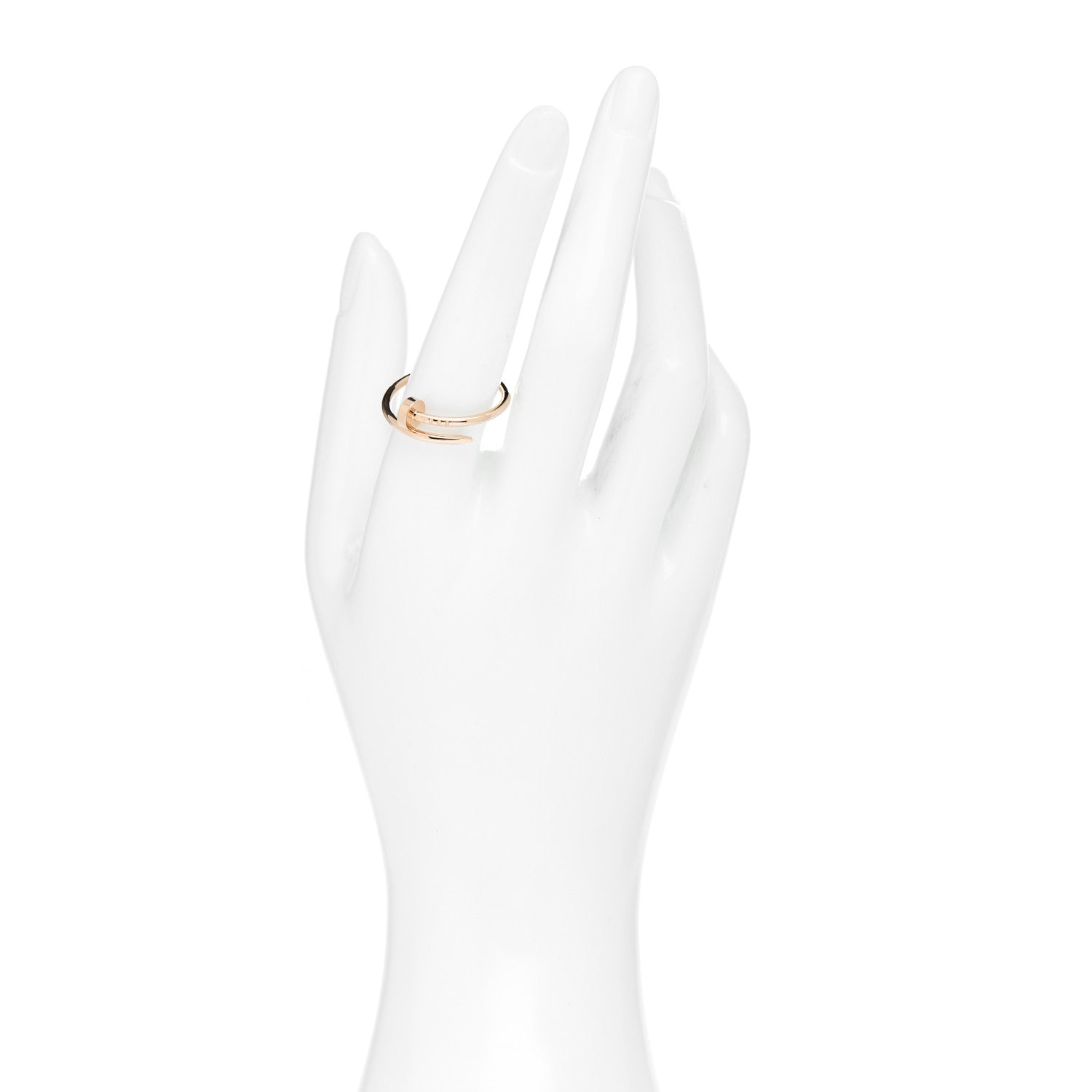 Cartier 18K Pink Gold Small Juste Un Clou Ring 60 9 2 of 4