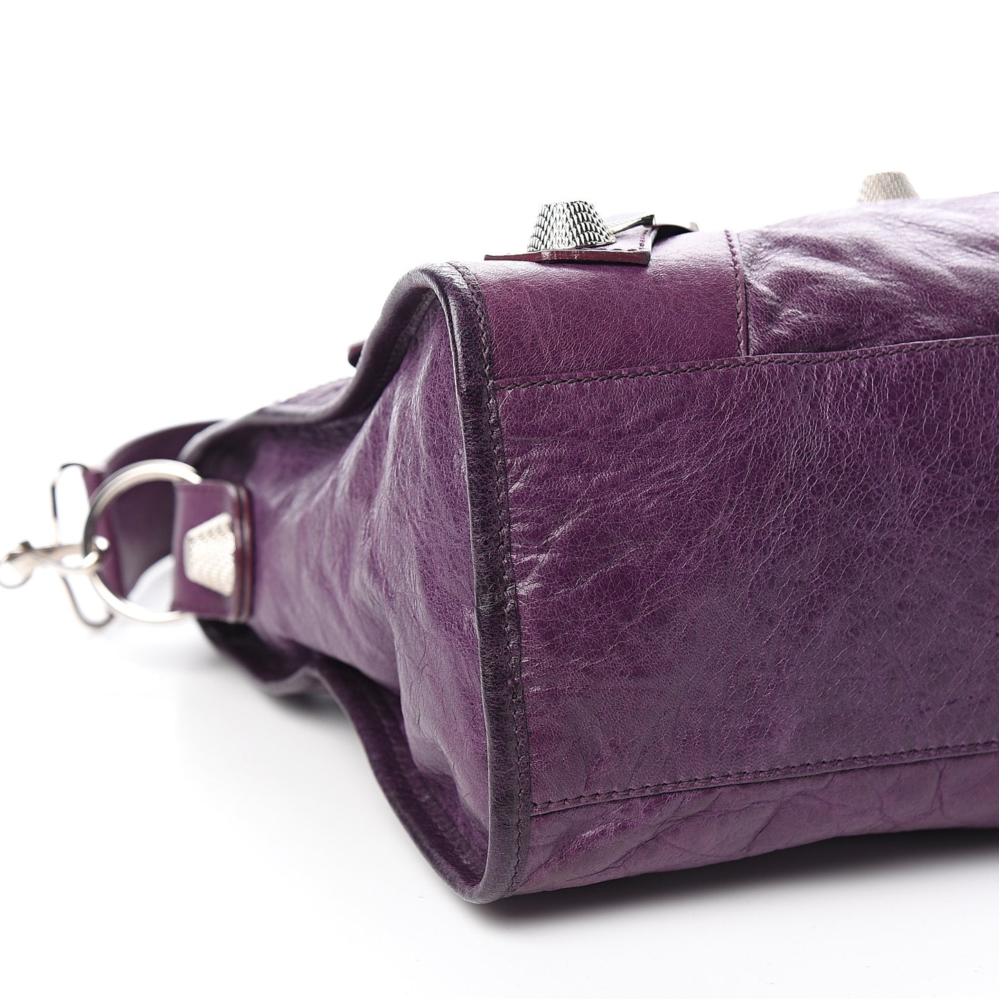 Agneau Giant 21 Silver Hardware City Raisin