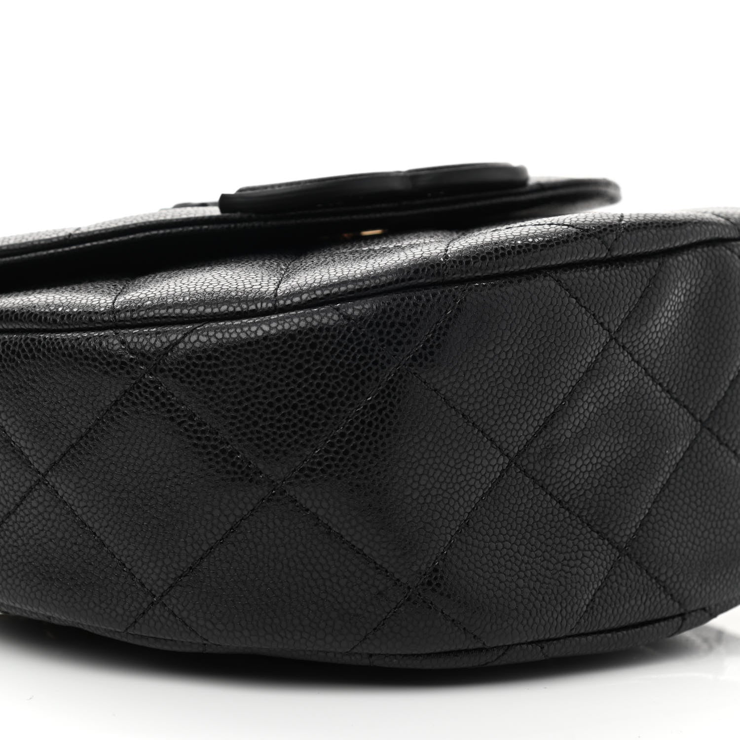 Chanel Caviar Quilted Small Messenger Flap Black 9 of 9
