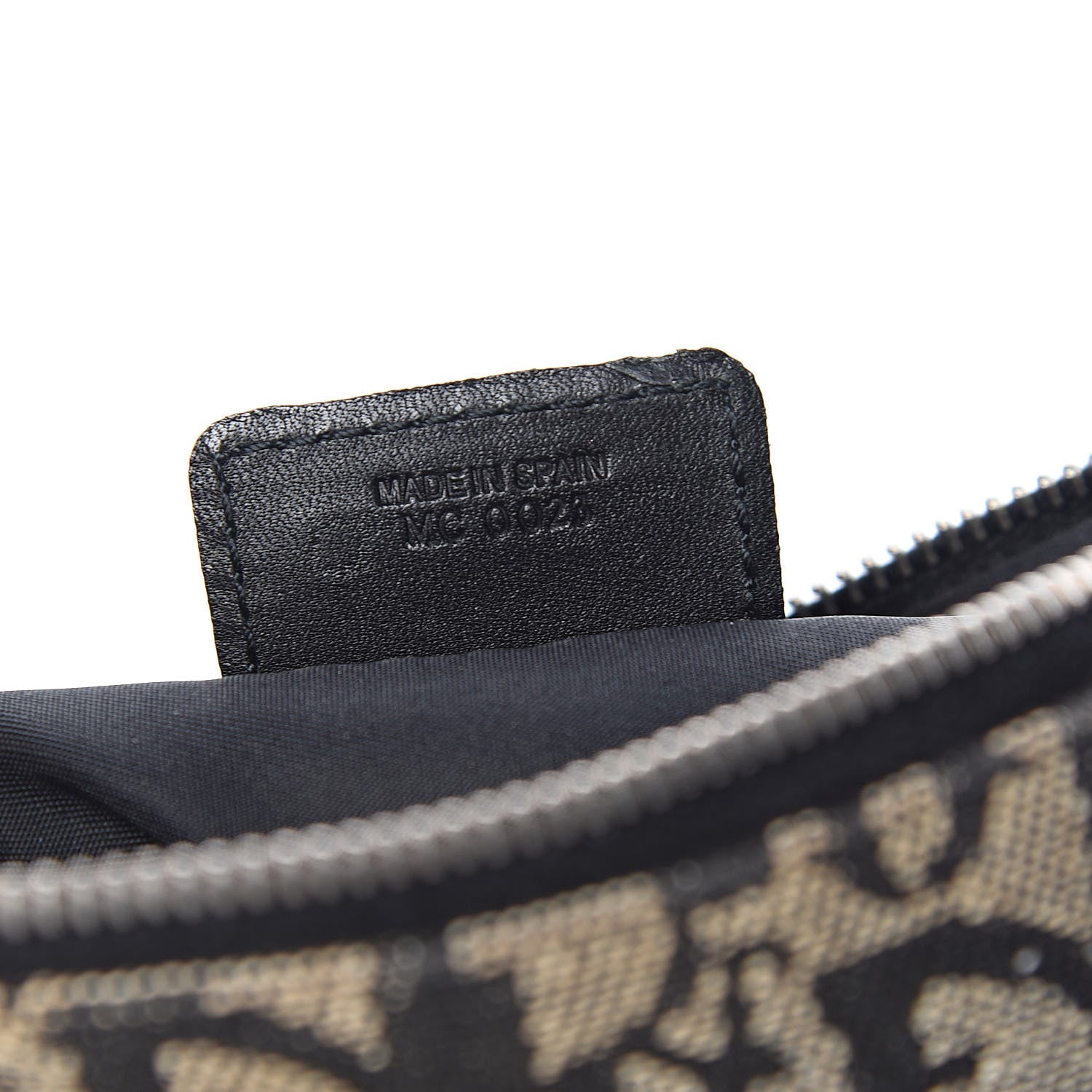 Christian Dior Monogram Mini Saddle Pochette Black 7 of 13