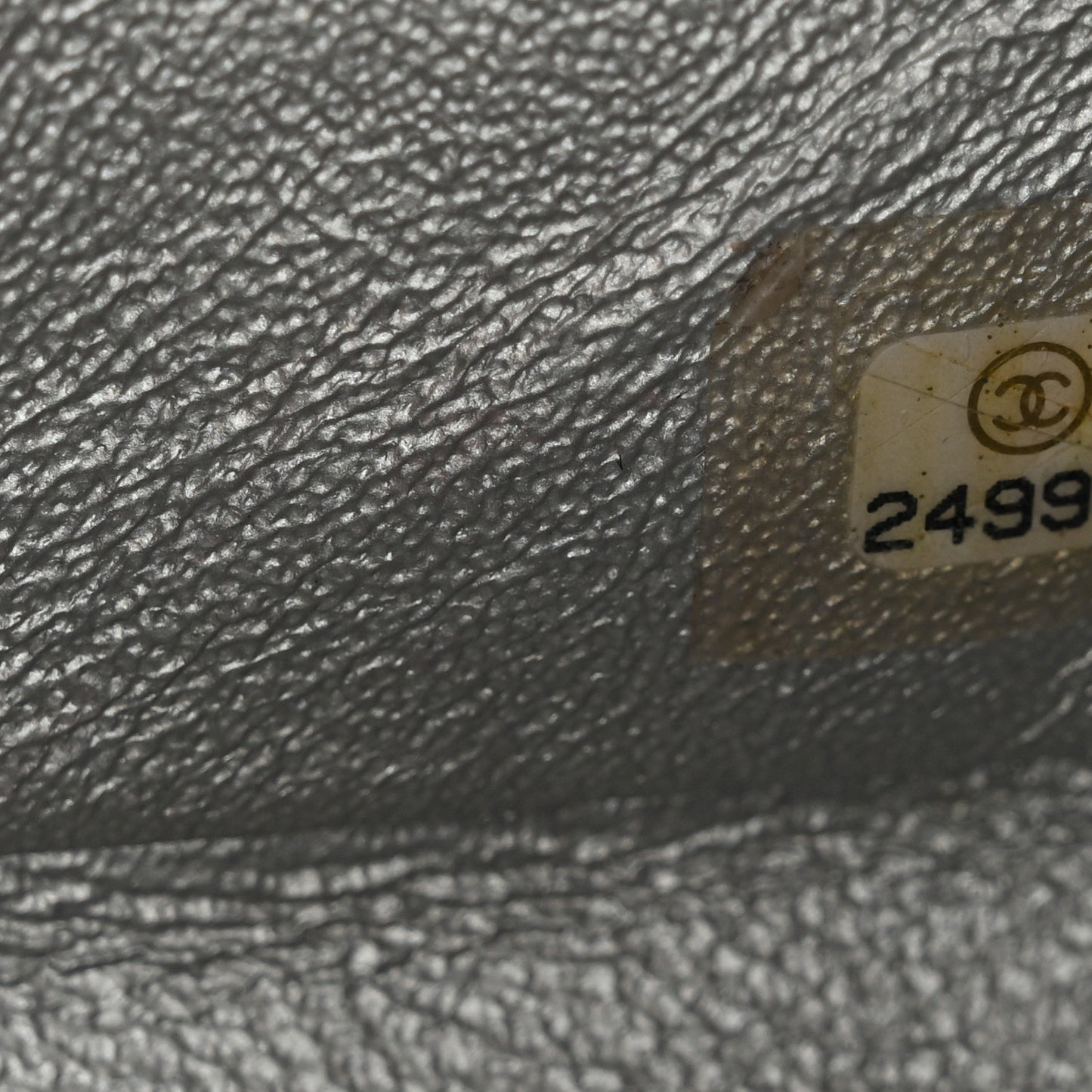 Metallic Aged Calfskin Quilted 2.55 Reissue 226 Flap Silver