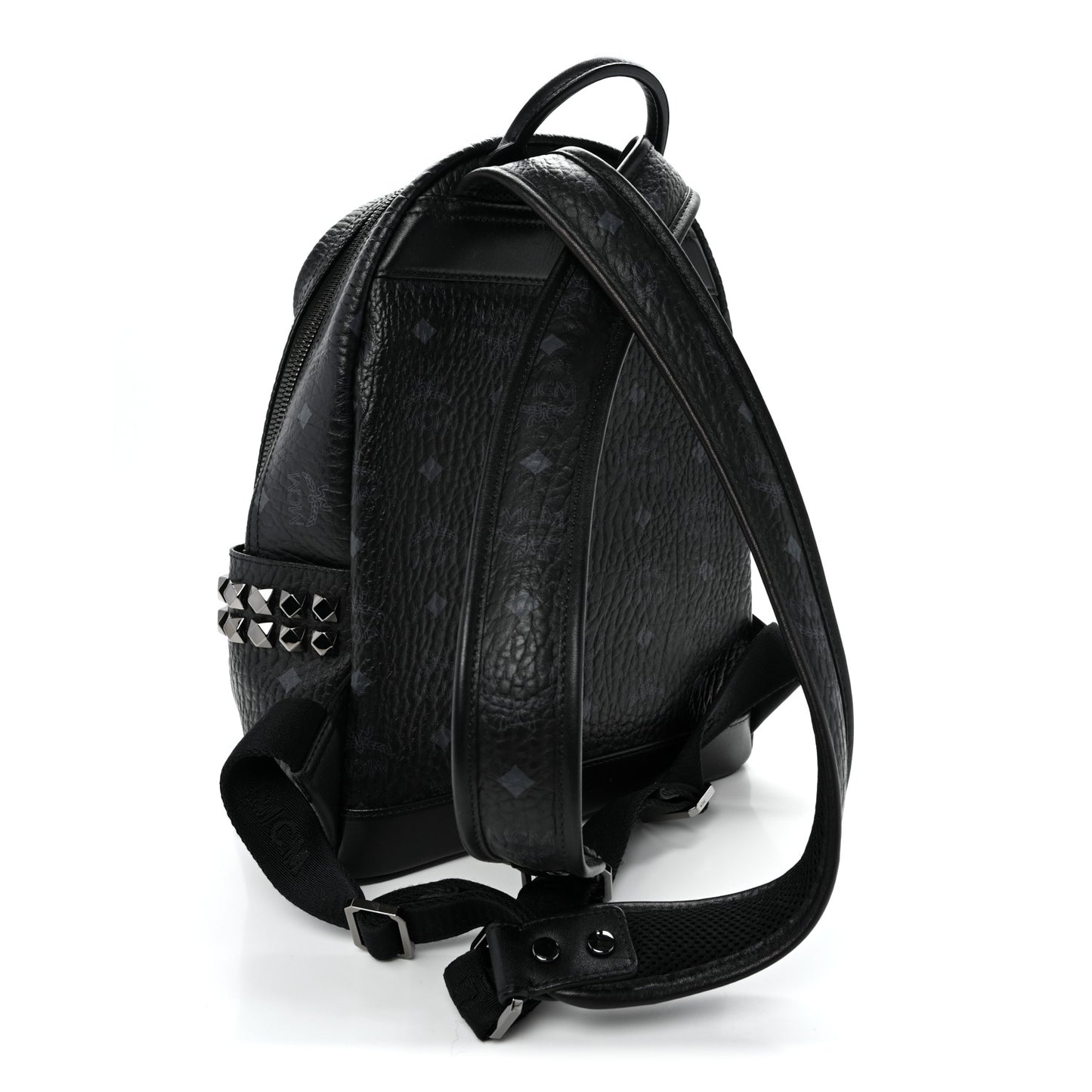 Visetos Small Side Stud Stark Backpack Black