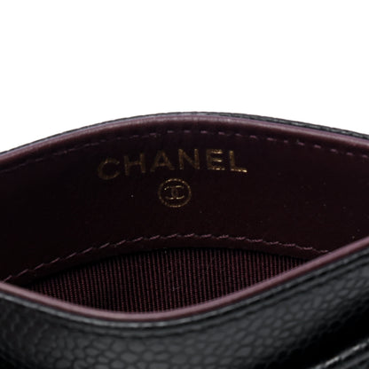 Chanel Caviar Quilted Card Holder Black 4 of 4