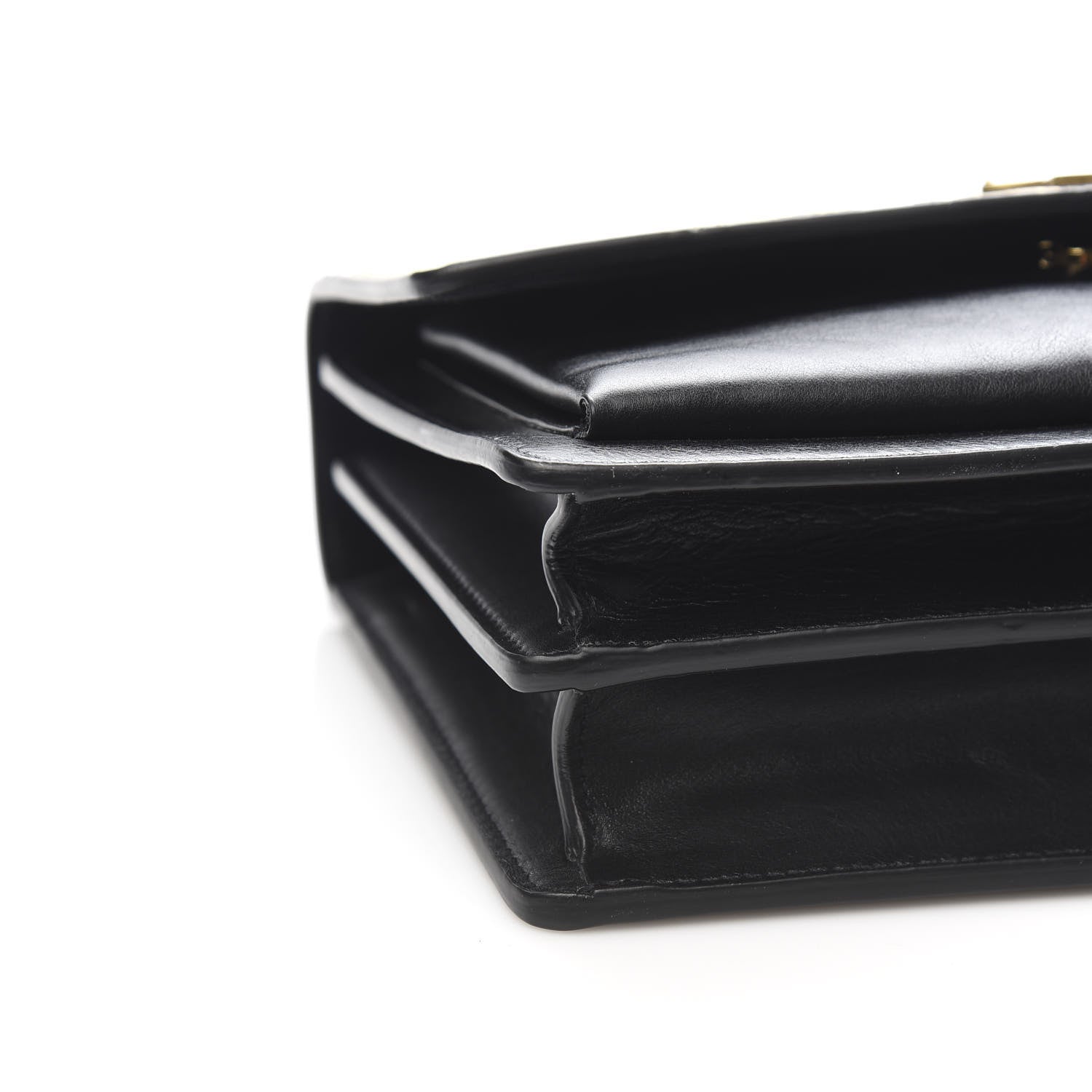 Saint Laurent Calfskin Rock Star Patchwork Medium Monogram Sunset Black 7 of 9