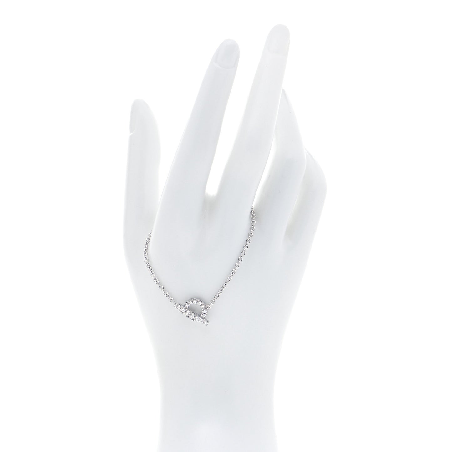 18K White Gold Diamond Finesse Bracelet SH