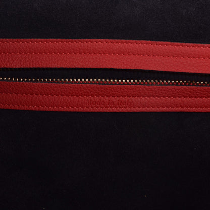 Celine Baby Grained Calfskin Medium Phantom Luggage Carmin 6 of 9
