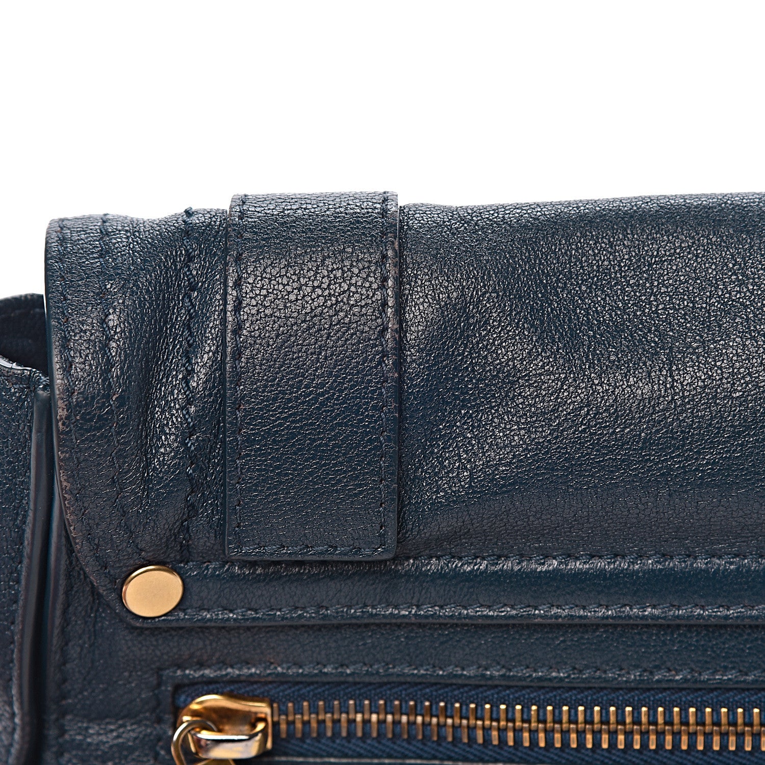 Proenza Schouler Lambskin PS1 Mini Crossbody Bag Indigo 12 of 13