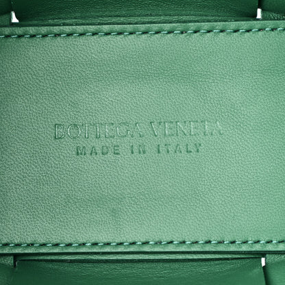 Bottega Veneta Nappa Maxi Intreccio Mini Arco Tote Green 7 of 11