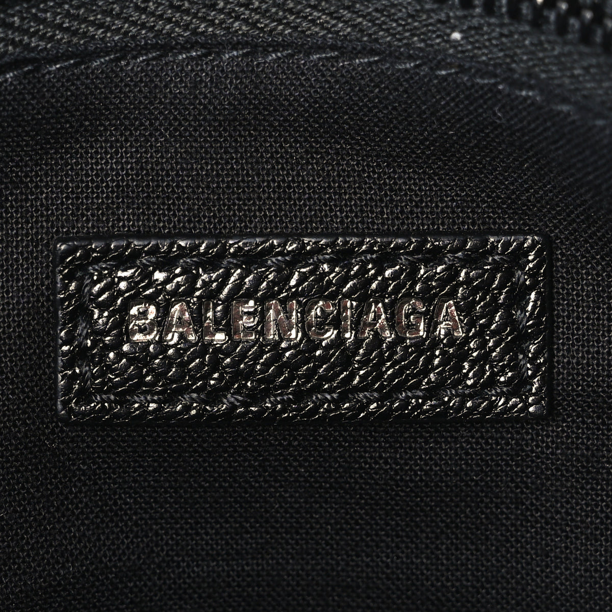 Balenciaga Chevre Black Metallic Edge Hardware S City Black 7 of 11