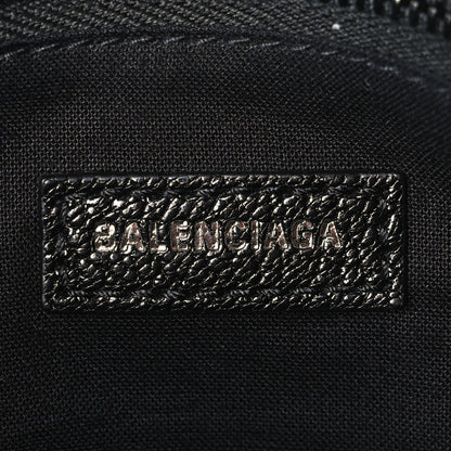 Balenciaga Chevre Black Metallic Edge Hardware S City Black 7 of 11