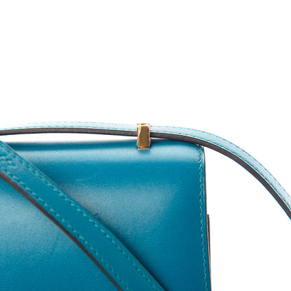 Hermes Tadelakt Constance 18 Bleu Izmir 13 of 21