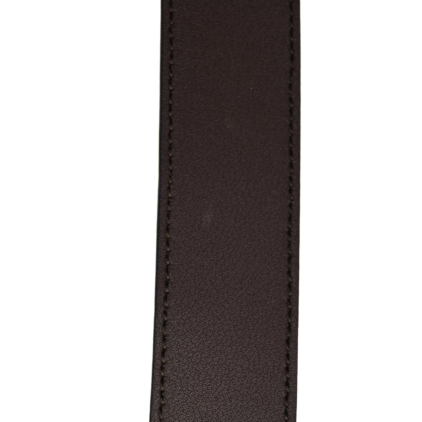 GG Supreme Monogram Matte Plutone Calfskin Double G 30mm Belt 85 34 Beige Ebony New Acero