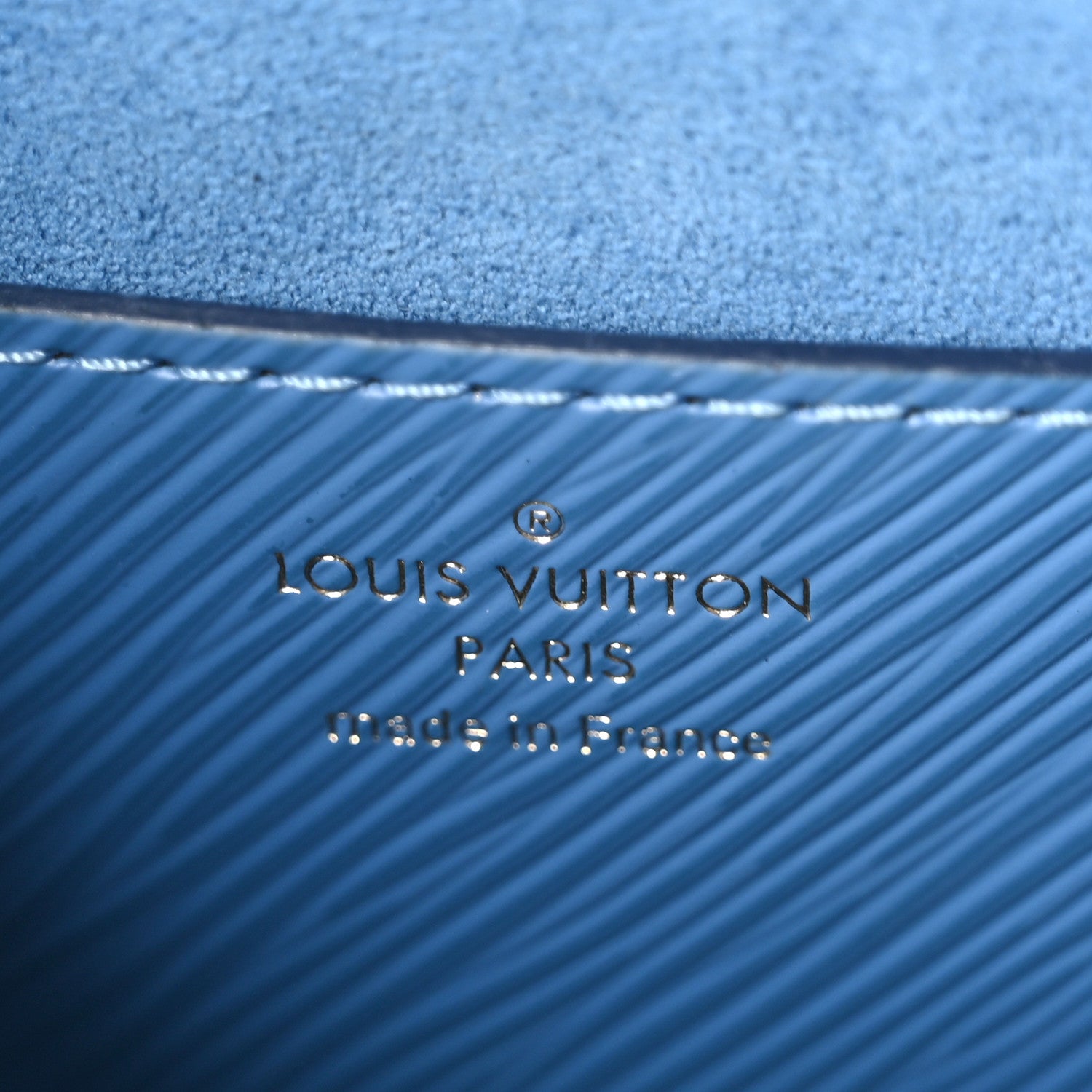 Louis Vuitton Epi Twist Shoulder Bag MM Blue Jean 6 of 9