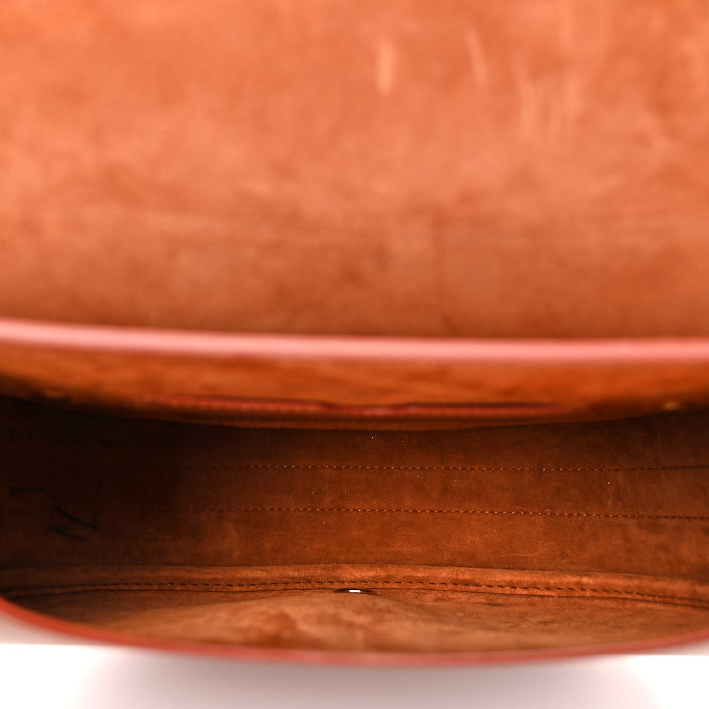 Box Calfskin Medium Bobby Flap Dark Tan