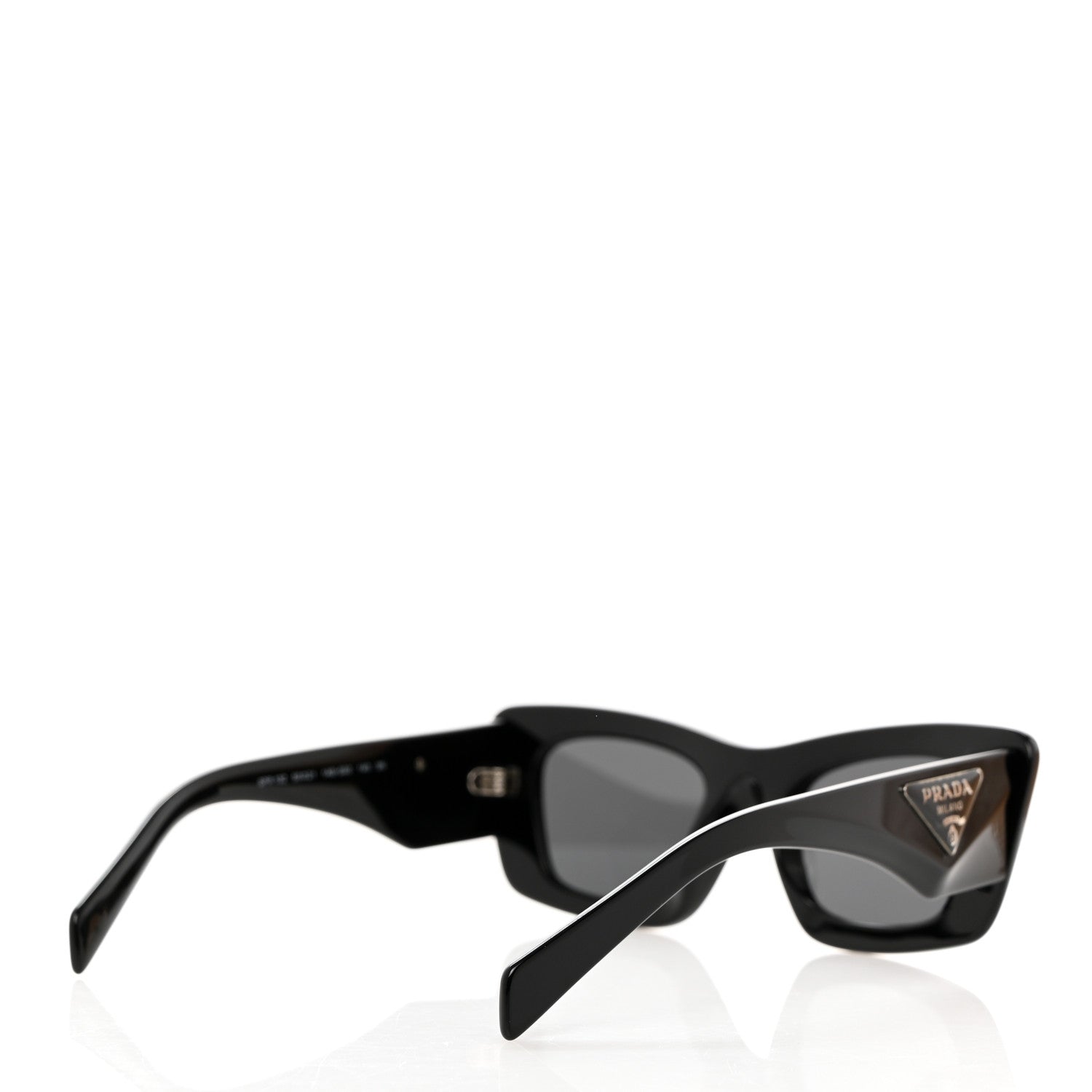 Prada Acetate Symbole Sunglasses SPR 13Z Black 4 of 8