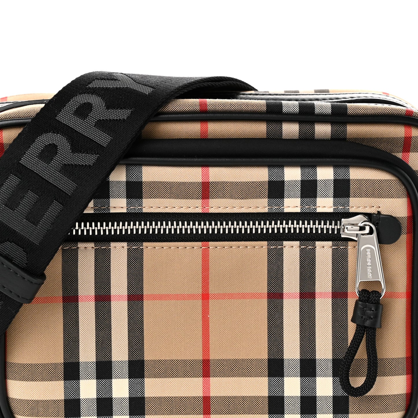 Canvas Check Paddy Messenger Archive Beige