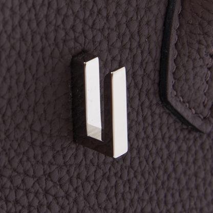 Hermes Togo Birkin 25 Chocolate 24 of 32