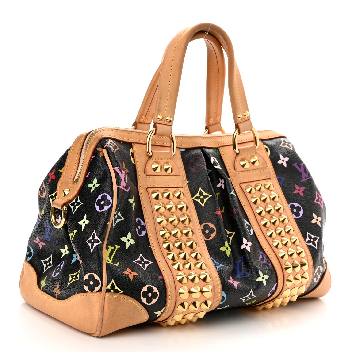 Louis Vuitton Monogram Multicolor Courtney GM Black 2 of 11