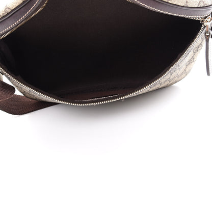 Gucci GG Supreme Monogram Belt Bag Dark Brown 5 of 9