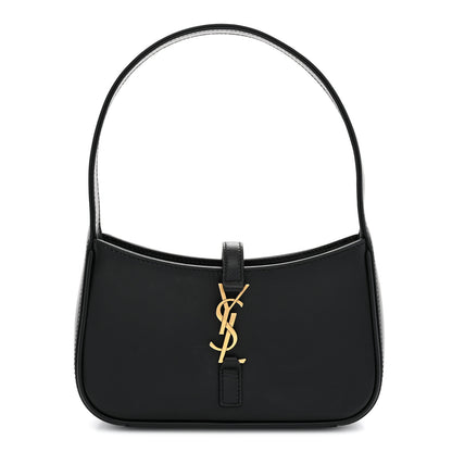 Saint Laurent Smooth Calfskin Le 5 A 7 Mini Hobo Black 1 of 10