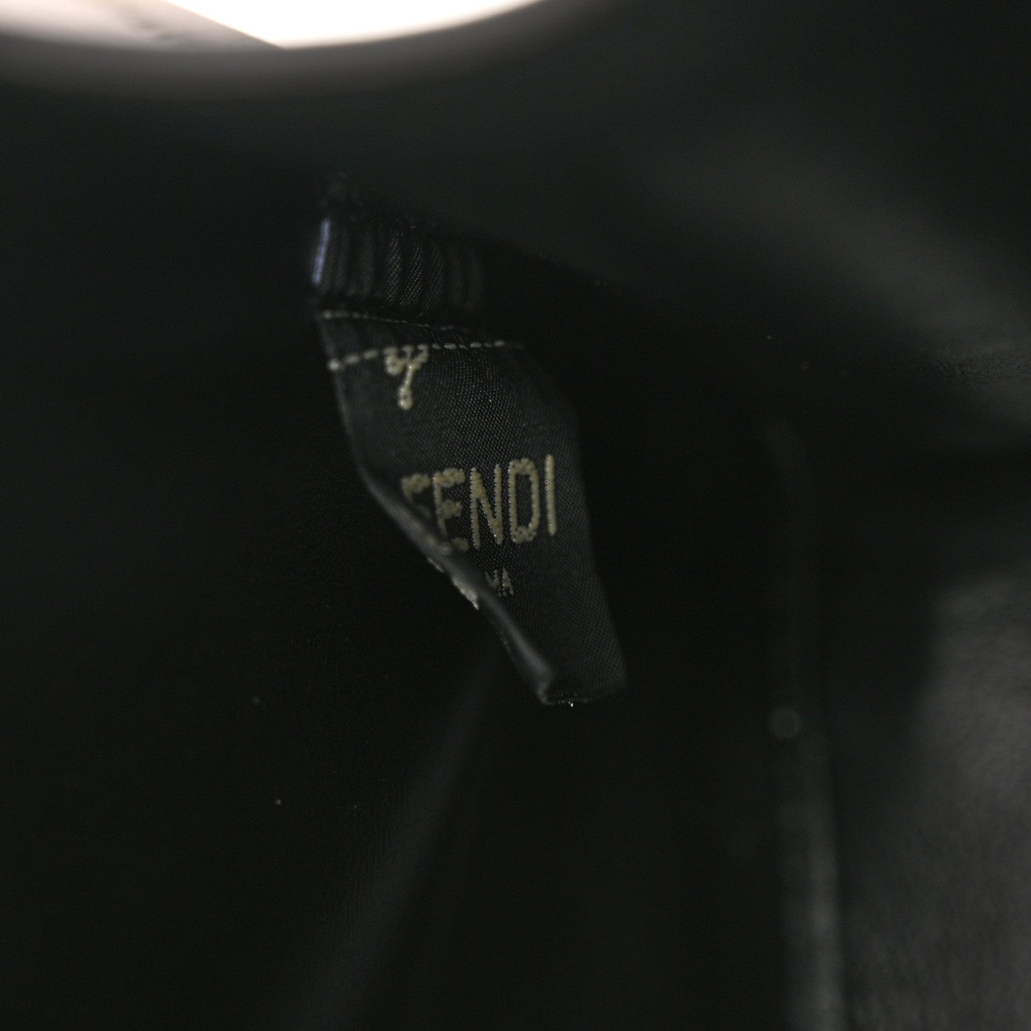 Fendi Vitello Seta Shiny Nappa Plexiglass Bi-Color Small Peekaboo I SEE U Satchel Tartaruga Black 10 of 12