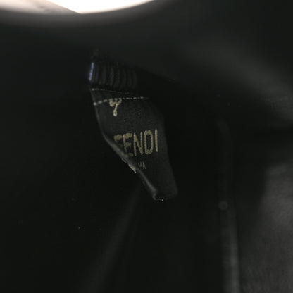 Fendi Vitello Seta Shiny Nappa Plexiglass Bi-Color Small Peekaboo I SEE U Satchel Tartaruga Black 10 of 12
