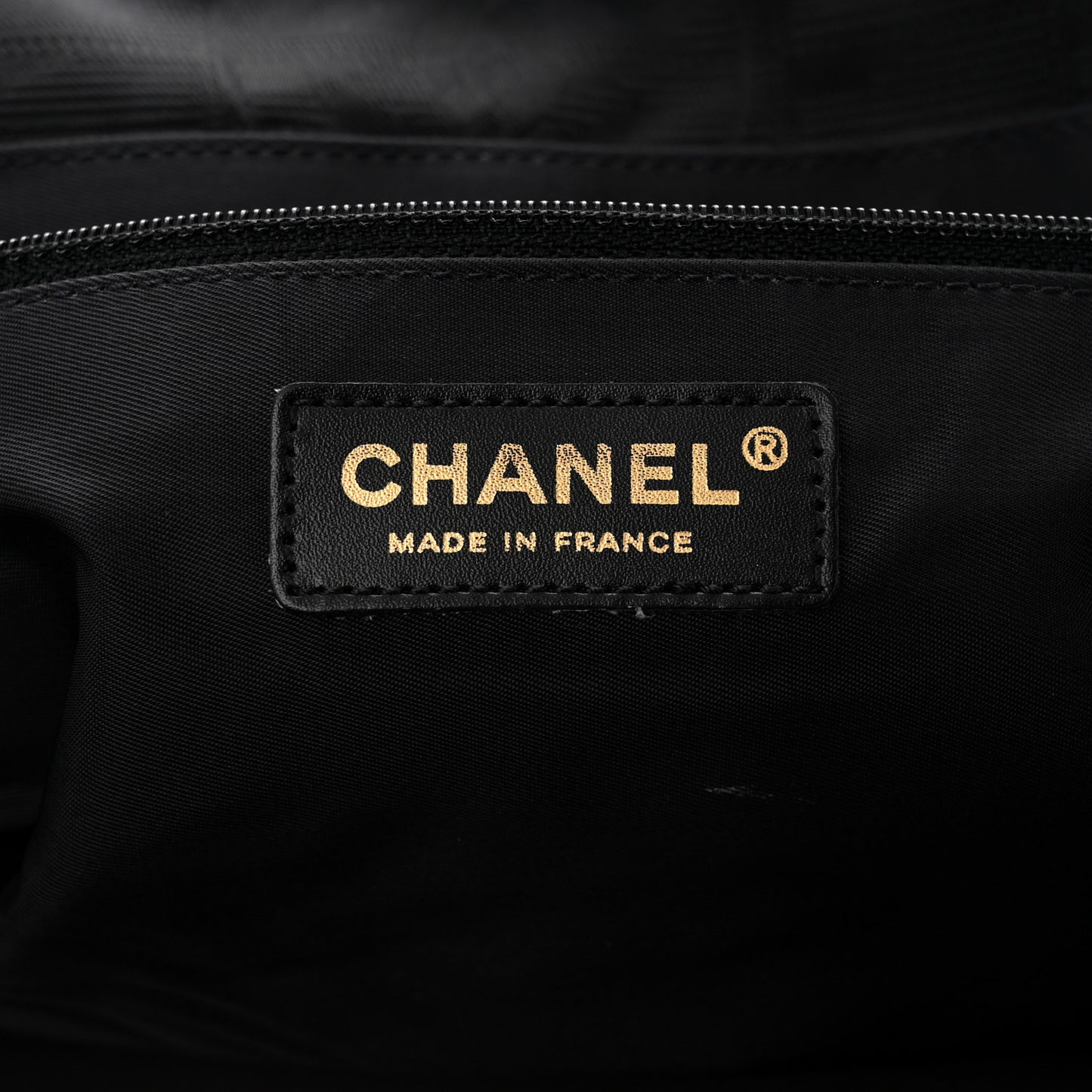 Nylon Large Travel Tote Black