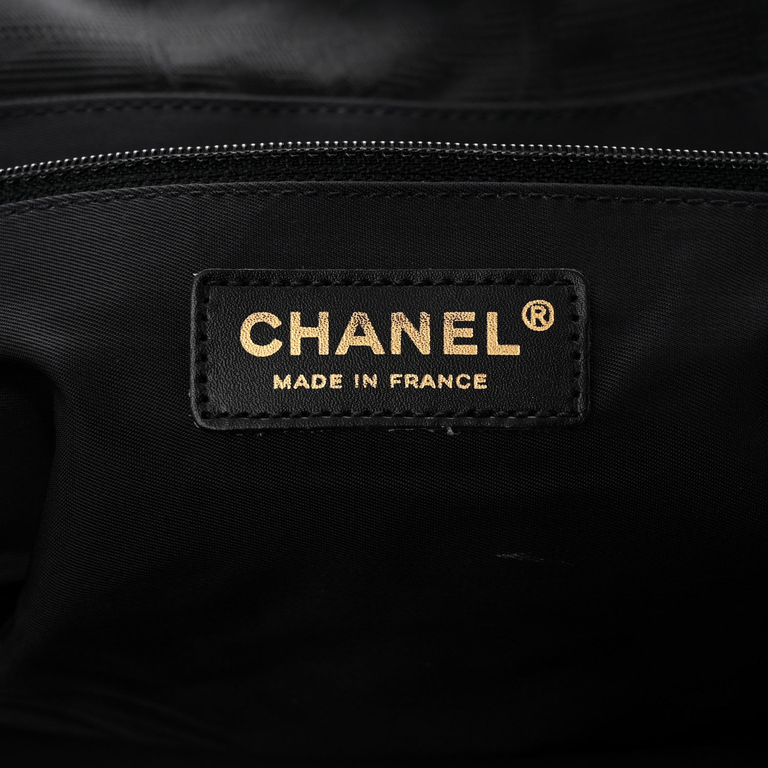 Chanel Nylon Large Travel Tote Black 6 of 10