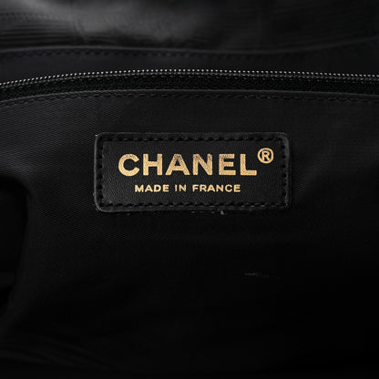 Chanel Nylon Large Travel Tote Black 6 of 10