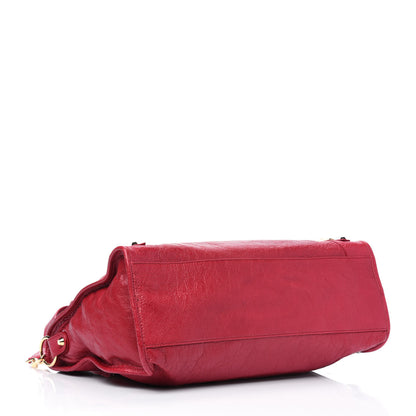 Balenciaga Agneau Classic Hardware City Rouge Sapphire 4 of 15