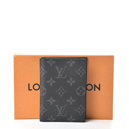 Louis Vuitton Monogram Eclipse Passport Cover 8 of 8