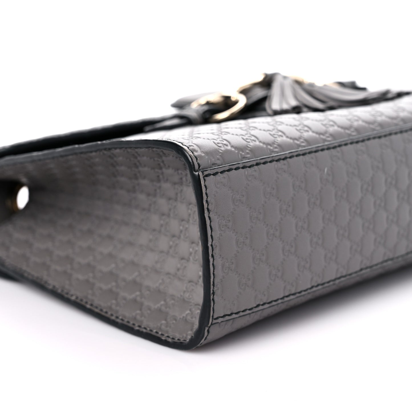 Soft Microguccissima Medium Emily Chain Shoulder Bag Loess
