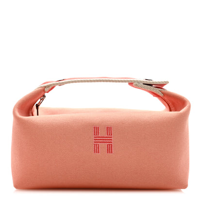 Hermes Canvas Small Bride-A-Brac Pouch Goyave 1 of 7