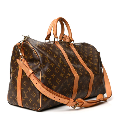 Louis Vuitton Monogram Keepall Bandouliere 45 3 of 17
