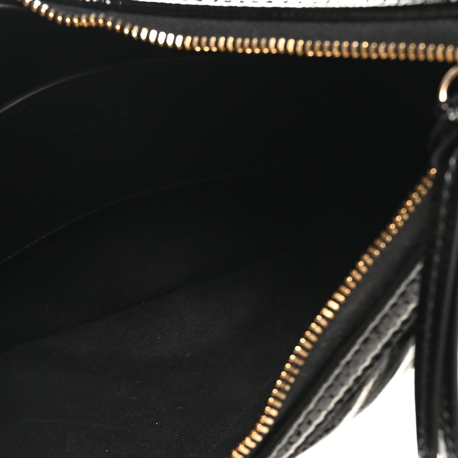 Gucci Patent Calfskin Matelasse GG Marmont Half Moon Hobo Black 5 of 11