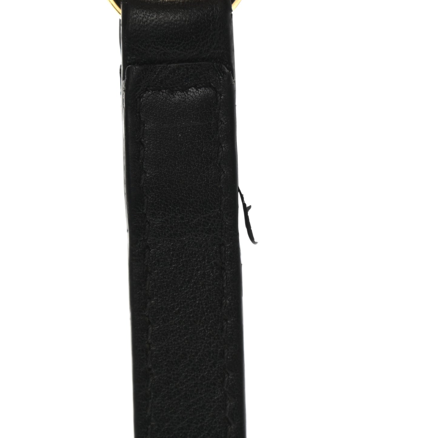 Calfskin Mini Mystic Shoulder Bag Black