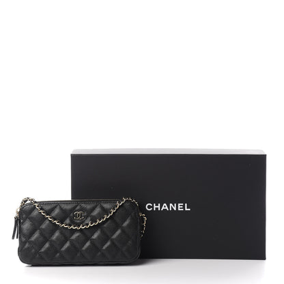 Chanel Caviar Quilted Small Clutch With Chain Black 13 of 13