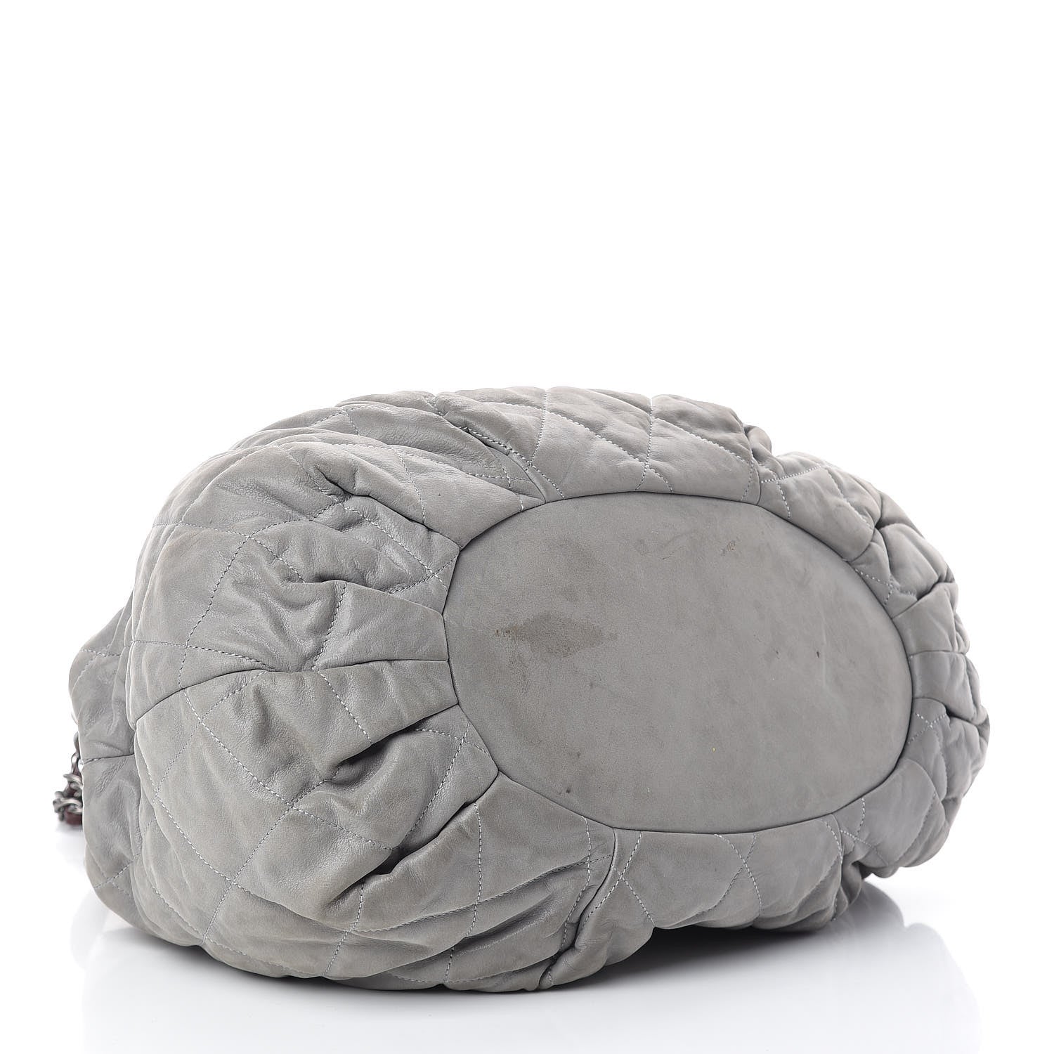 Chanel Iridescent Calfskin Quilted Large In The Mix Tote Grey 4 of 14