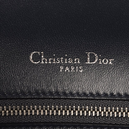 Christian Dior Metallic Patent Micro-Cannage Medium Diorama Flap Bag Silver 8 of 10