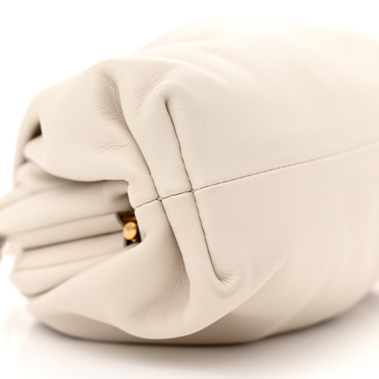 Bottega Veneta BOTTEGA VENETA Butter Calfskin The Mini Pouch Plaster 9 of 10